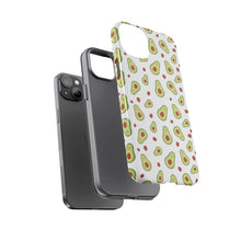 Avocado Pattern Tough Phone Case – Cute Avocado & Pit Design