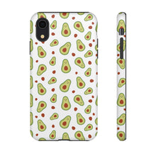Avocado Pattern Tough Phone Case – Cute Avocado & Pit Design