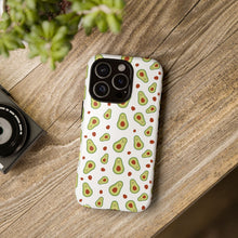Avocado Pattern Tough Phone Case – Cute Avocado & Pit Design