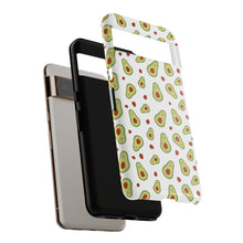 Avocado Pattern Tough Phone Case – Cute Avocado & Pit Design
