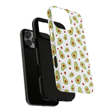 Avocado Pattern Tough Phone Case – Cute Avocado & Pit Design