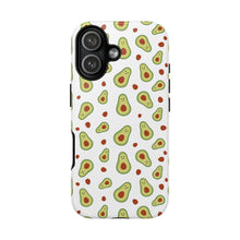Avocado Pattern Tough Phone Case – Cute Avocado & Pit Design