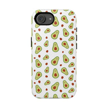 Avocado Pattern Tough Phone Case – Cute Avocado & Pit Design