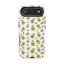 Avocado Pattern Tough Phone Case – Cute Avocado & Pit Design