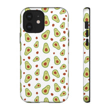 Avocado Pattern Tough Phone Case – Cute Avocado & Pit Design