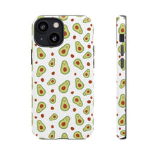 Avocado Pattern Tough Phone Case – Cute Avocado & Pit Design