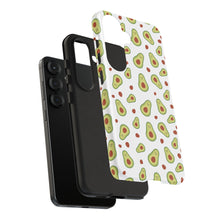 Avocado Pattern Tough Phone Case – Cute Avocado & Pit Design