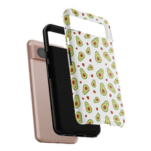 Avocado Pattern Tough Phone Case – Cute Avocado & Pit Design