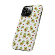 Avocado Pattern Tough Phone Case – Cute Avocado & Pit Design