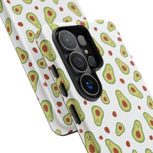 Avocado Pattern Tough Phone Case – Cute Avocado & Pit Design