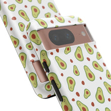 Avocado Pattern Tough Phone Case – Cute Avocado & Pit Design