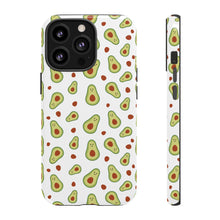 Avocado Pattern Tough Phone Case – Cute Avocado & Pit Design