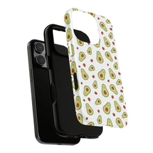 Avocado Pattern Tough Phone Case – Cute Avocado & Pit Design
