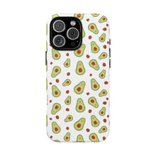 Avocado Pattern Tough Phone Case – Cute Avocado & Pit Design