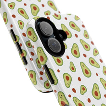 Avocado Pattern Tough Phone Case – Cute Avocado & Pit Design