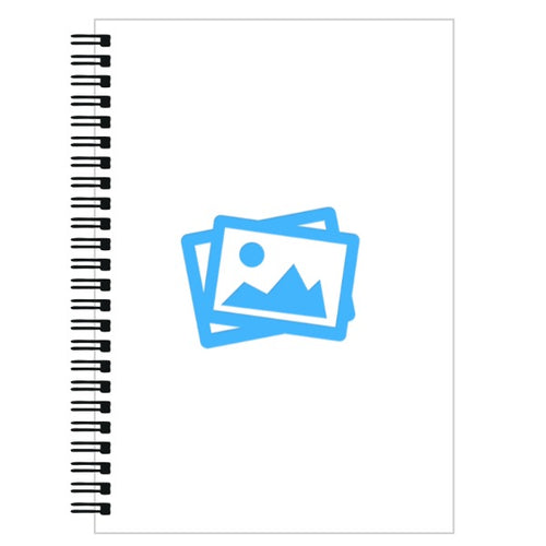 NoteBook - Wiro Bound - Front and Back Page Printed - 14.8cm x 21.0cm