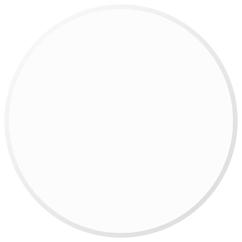 Cork Backed Circular Ceramic Coaster