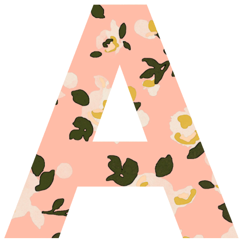 Wooden Stand Up Lettering-A-22mm birch